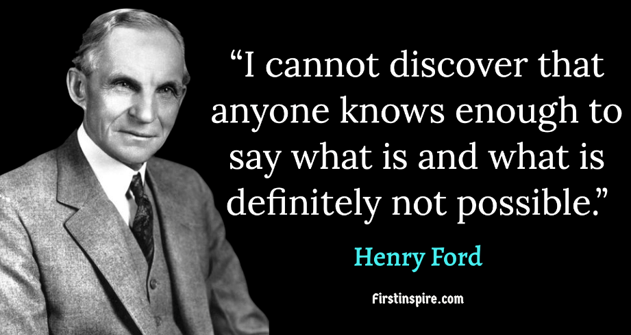 Henry Ford Quotes | Firstinspire