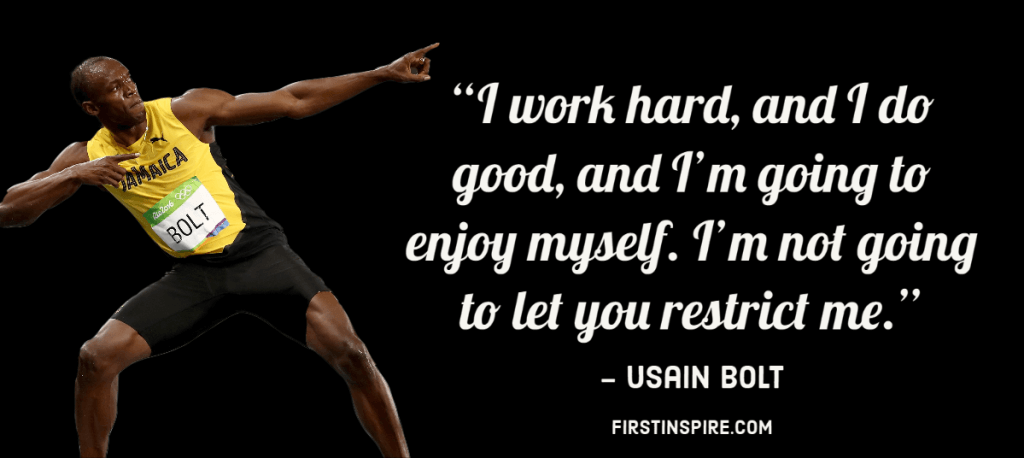 Usain bolt quotes and sayings | Firstinspire - Stay Inspired