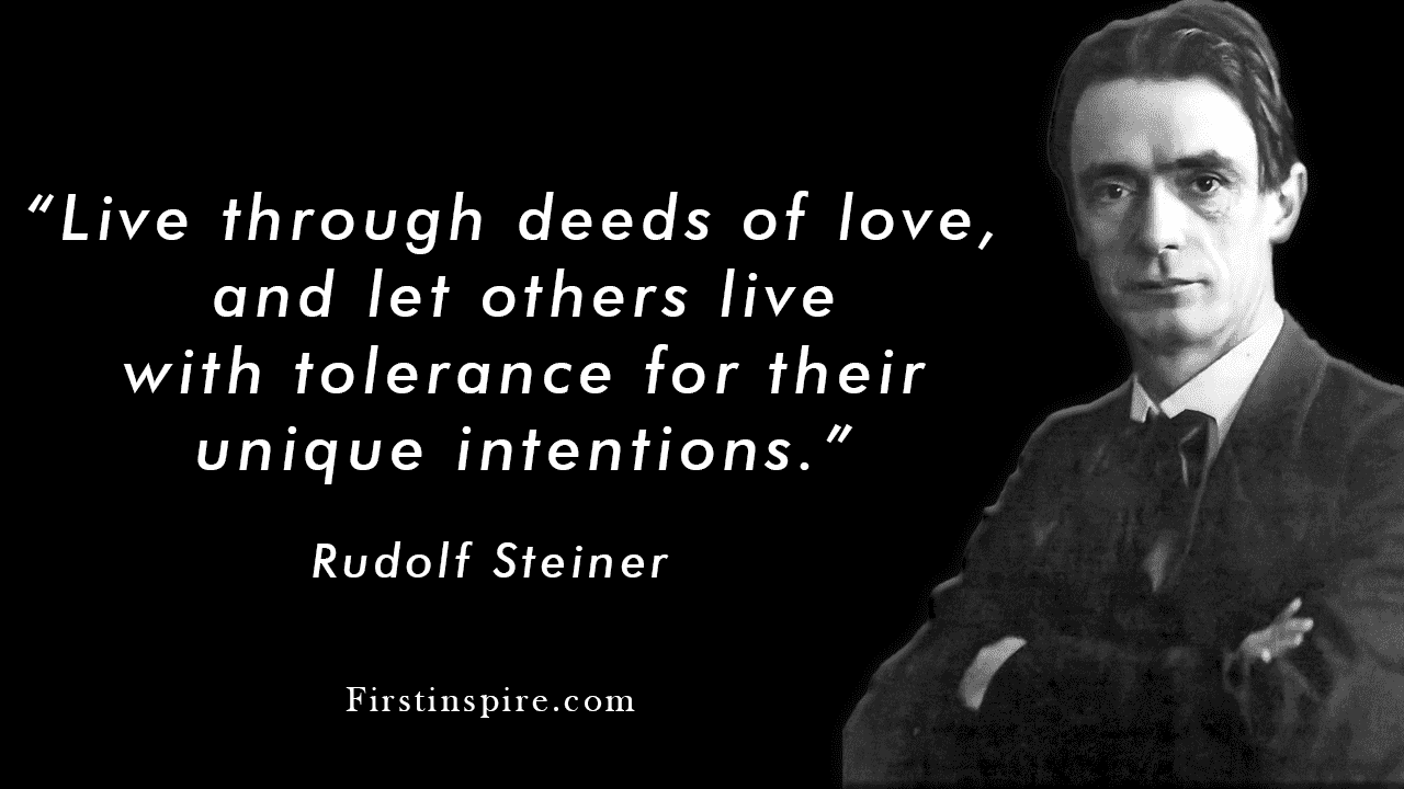 36 Most Famous Rudolf Steiner Quotes