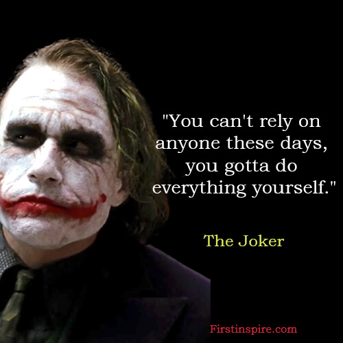 18 Inspirational Quotes from the Movie The Dark Knight